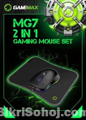 GAMEMAX MG 7 GAMING MOUSE WITH MOUSE PAD